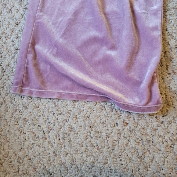 Pink Velvet Wide Leg Pants Size Medium By Victoria Secret - Picture 7 of 10